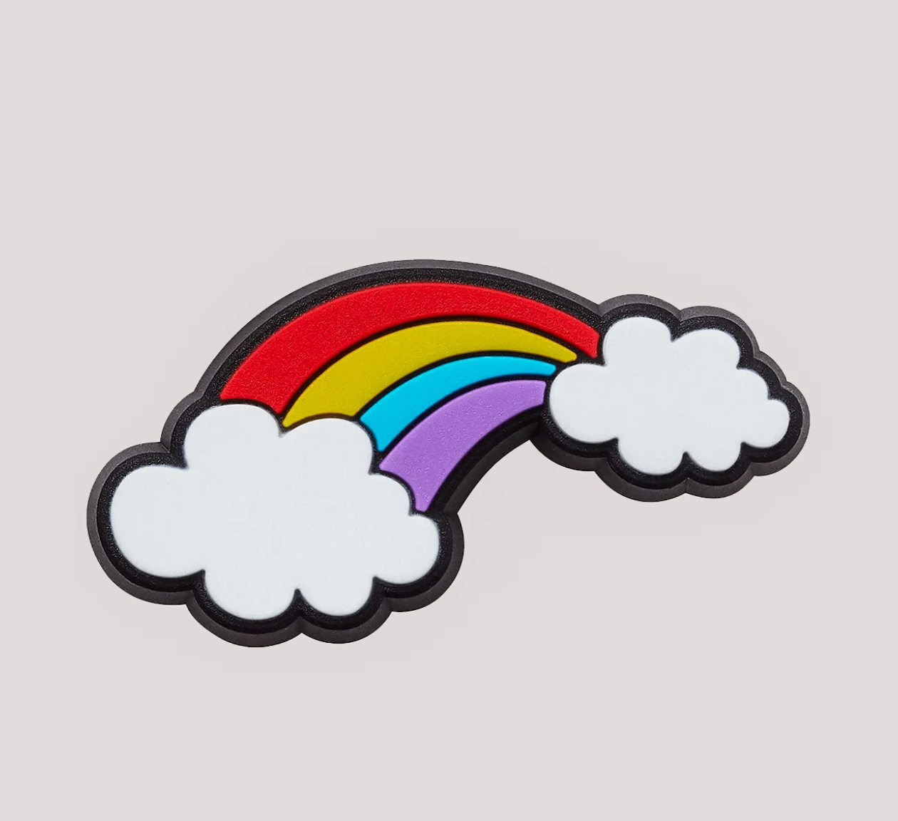 Jibbitz Rainbow With Clouds Little Trooper Limited