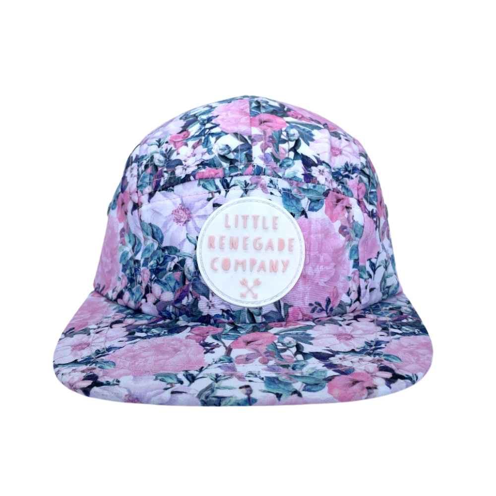 Purple Brand 5 Panel Hat