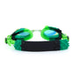 Bling2O Green Sea Snake Swim Goggles