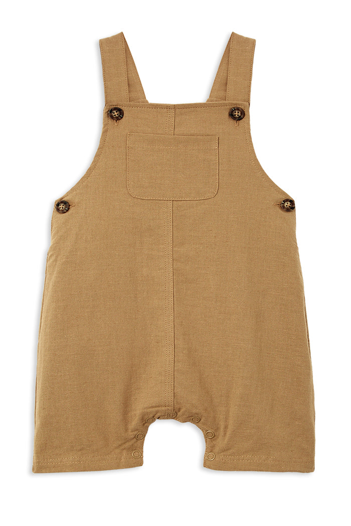 Milky Baby Honey Linen Overall