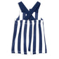 Milky Baby Stripe Fleece Overall