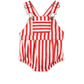 Milky Baby Red Stripe Overall