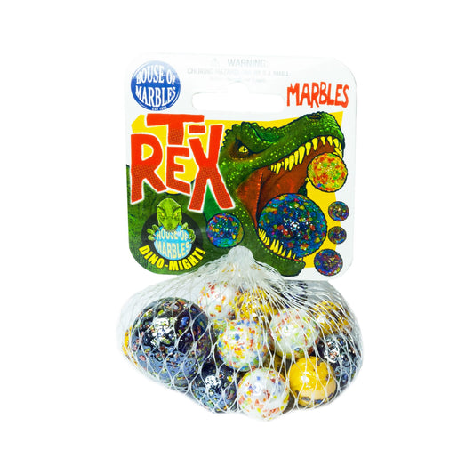 House of Marbles T-Rex Bag of Marbles