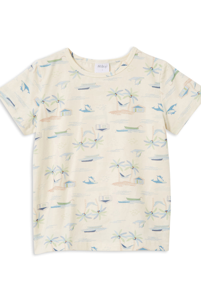 Milky Fishing Village Tee