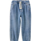 Milky Light Wash Denim Jean