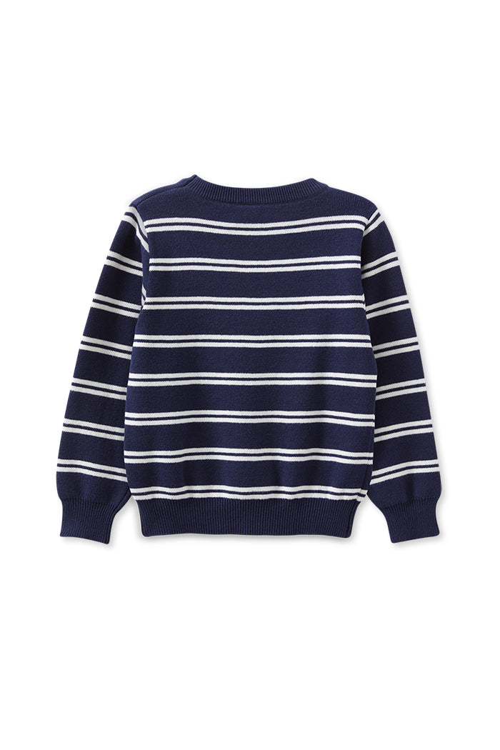 Milky Stripe Knit Jumper