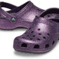 Crocs Classic Space Glitter Clog Kids Dark Iris/Multi