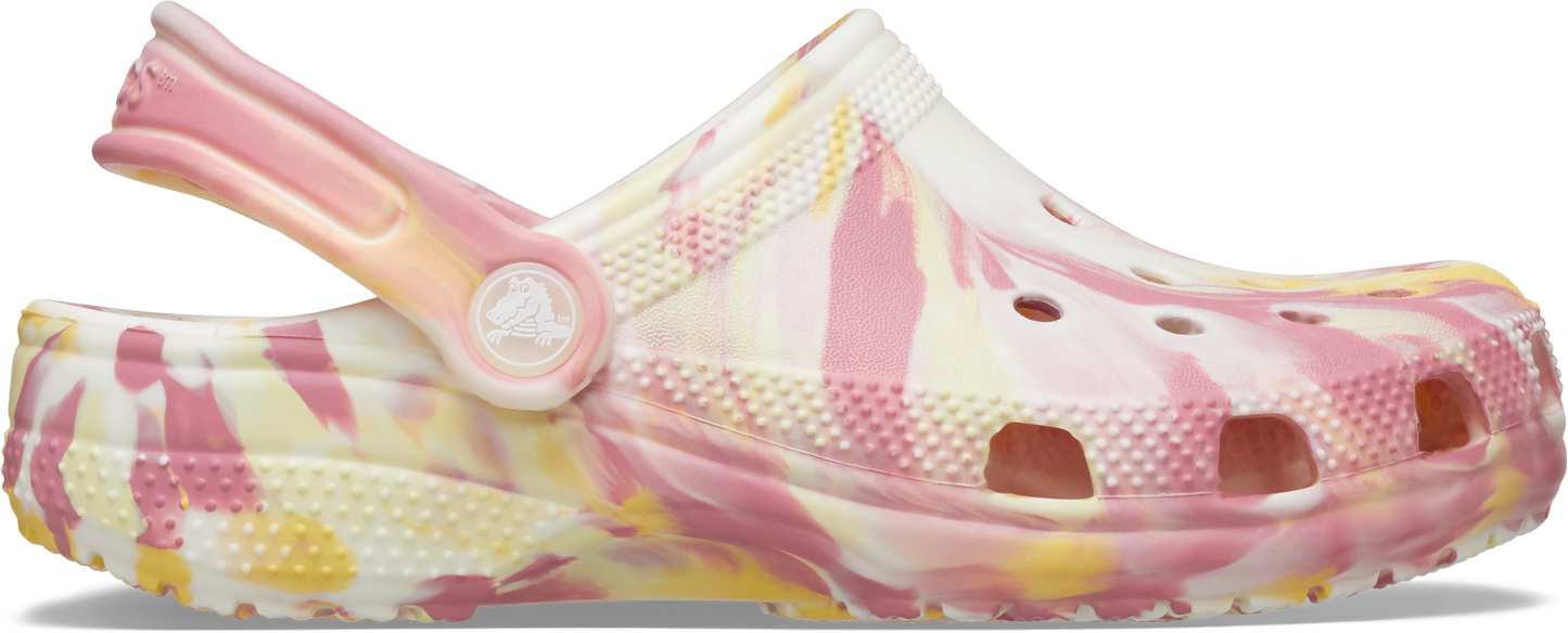 Crocs Classic Glow Marbled Clog Toddler Daylily/Multi