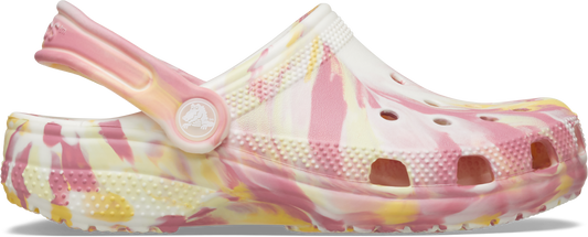 Crocs Classic Glow Marbled Clog Toddler Daylily/Multi