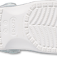 Crocs Classic Iridescent Glitter Clog Kids White