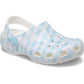 Crocs Classic Gingham Clog Kids/Youth White | Blue