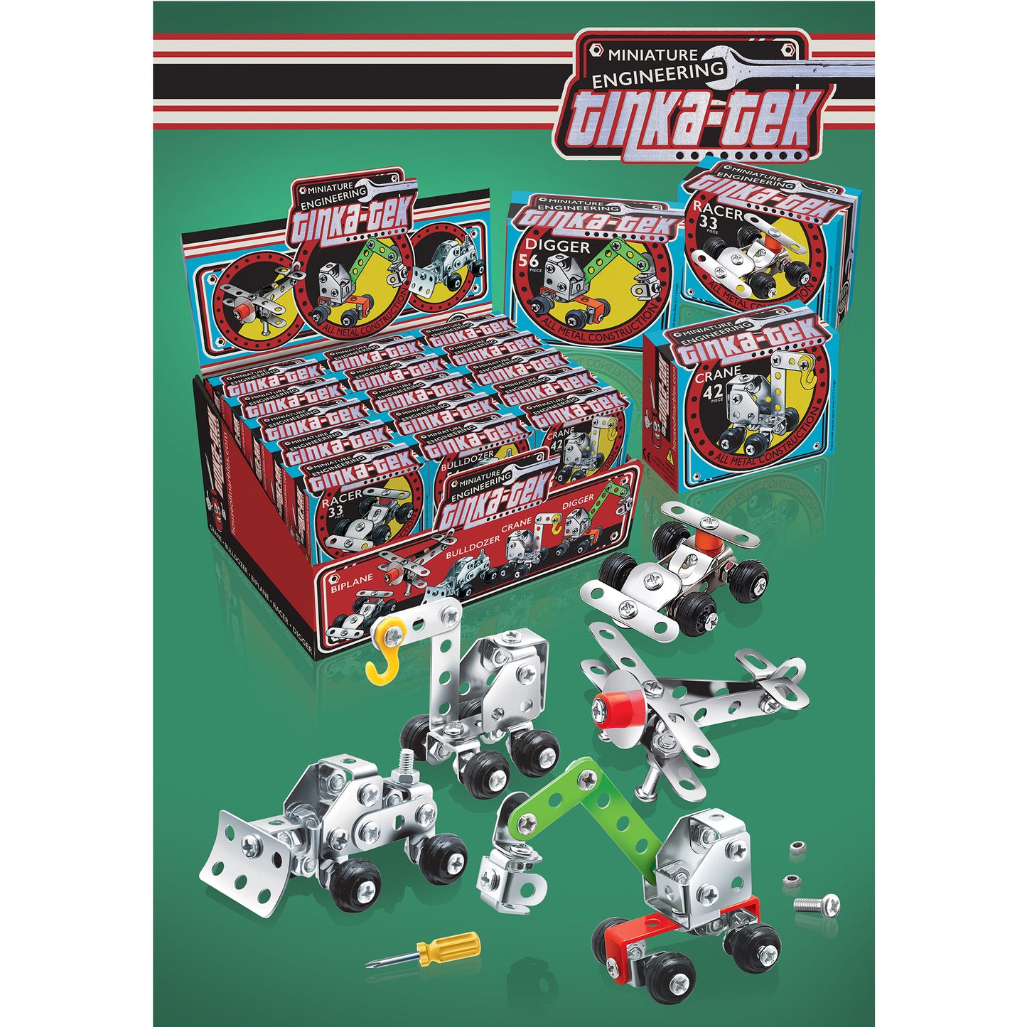 House of Marbles Tinka-Tek Mini Engineering Kits