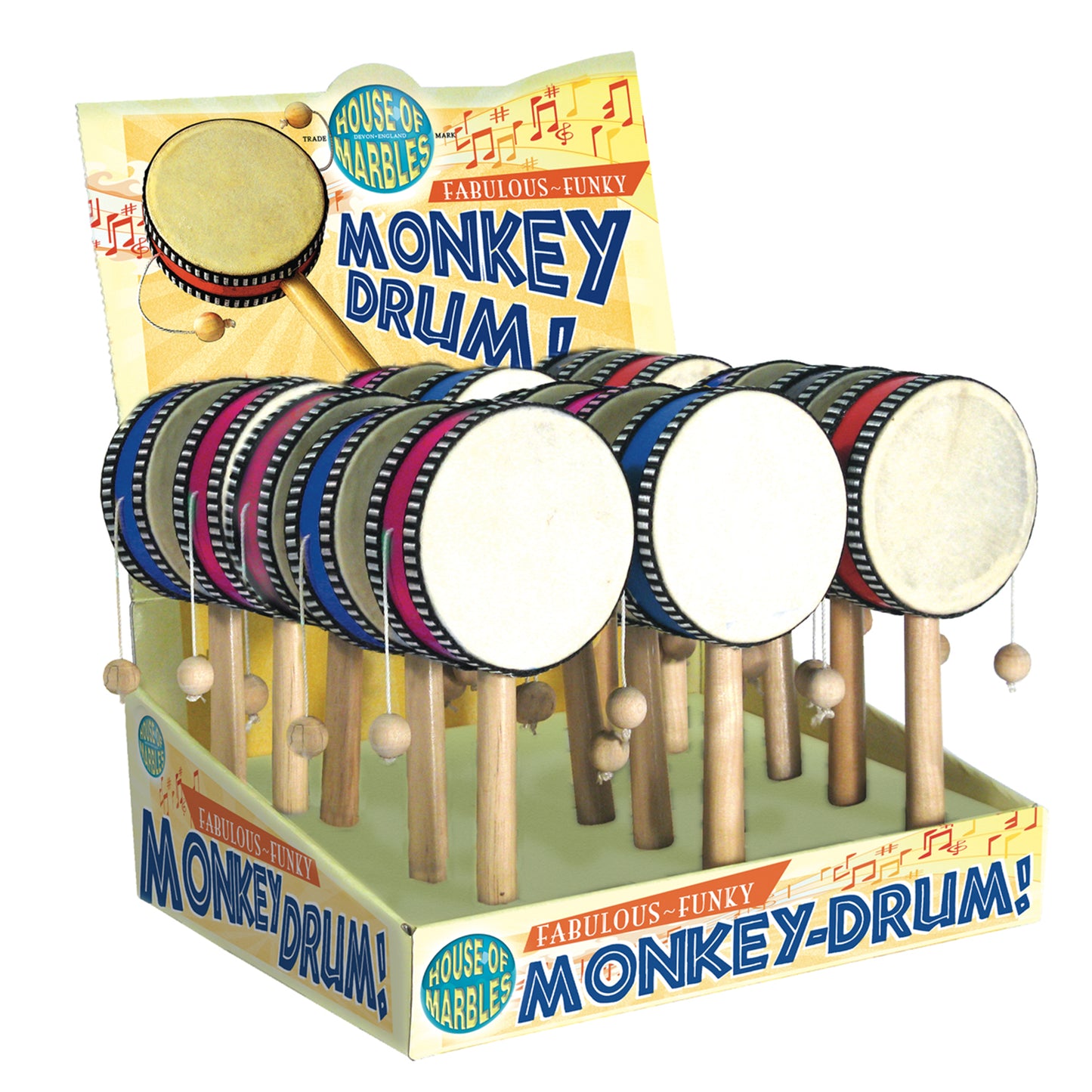 House of Marbles Monkey Drums