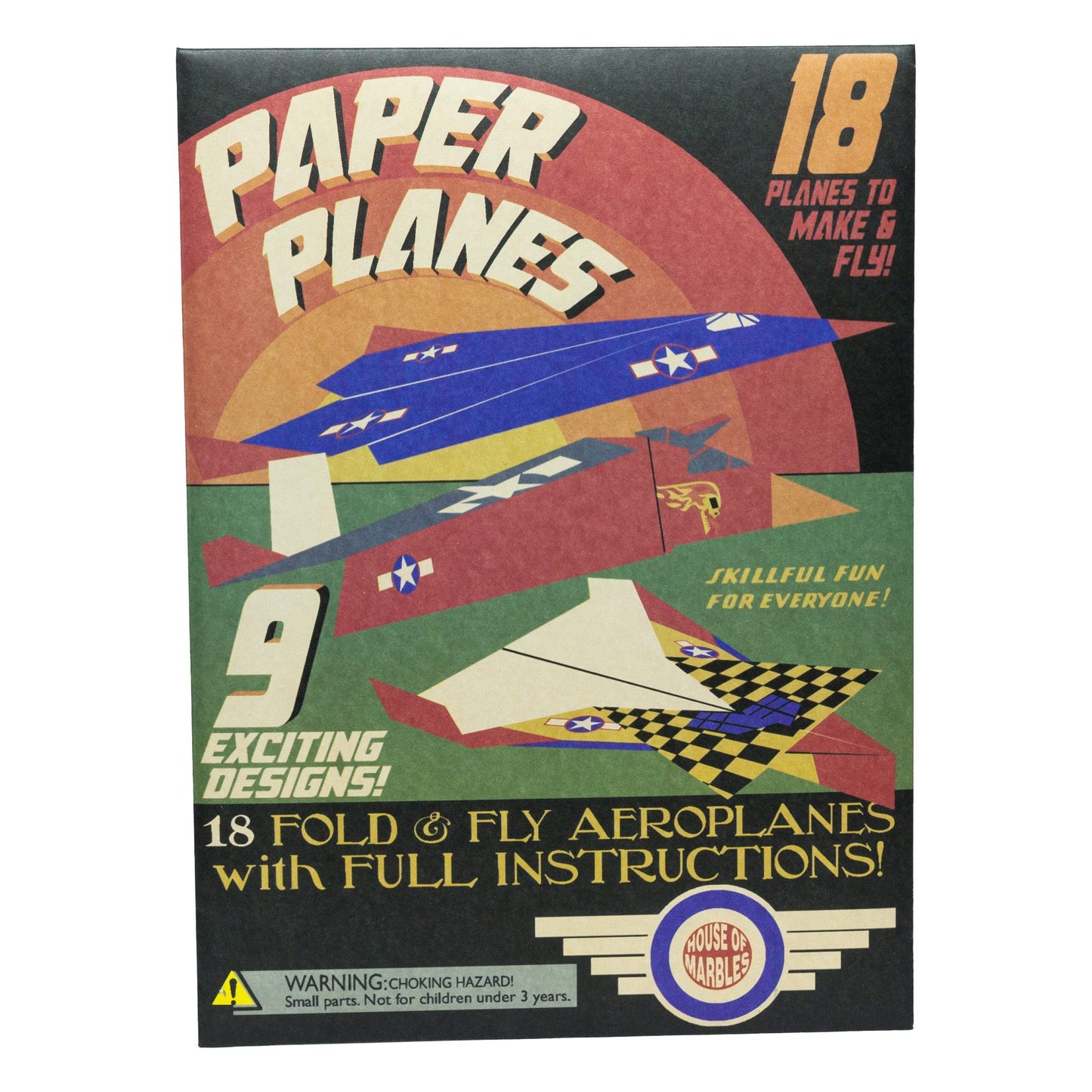 House of Marbles Paper Planes Kit