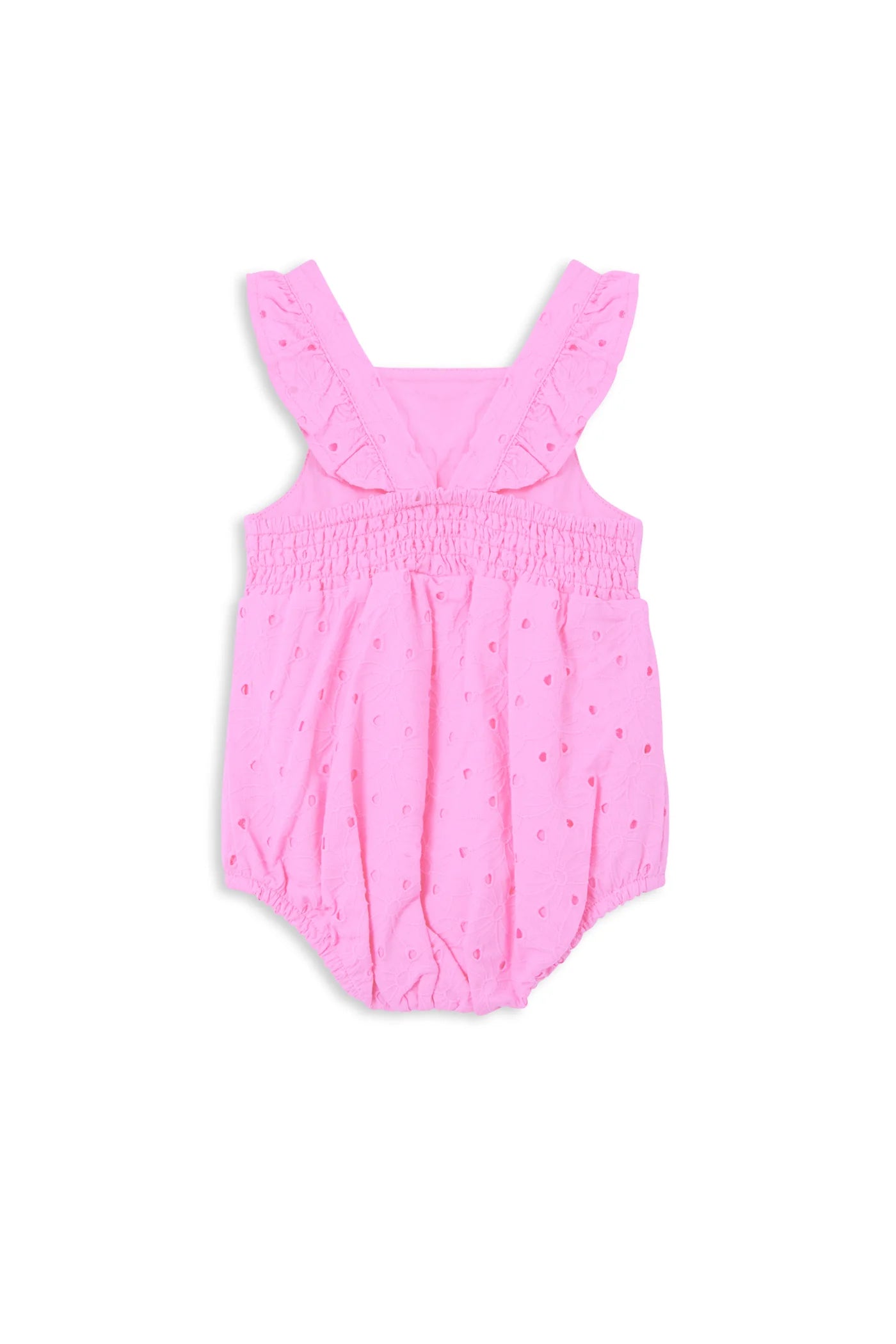 Milky Pink Broderie Playsuit