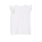 Milky White Detail Tee