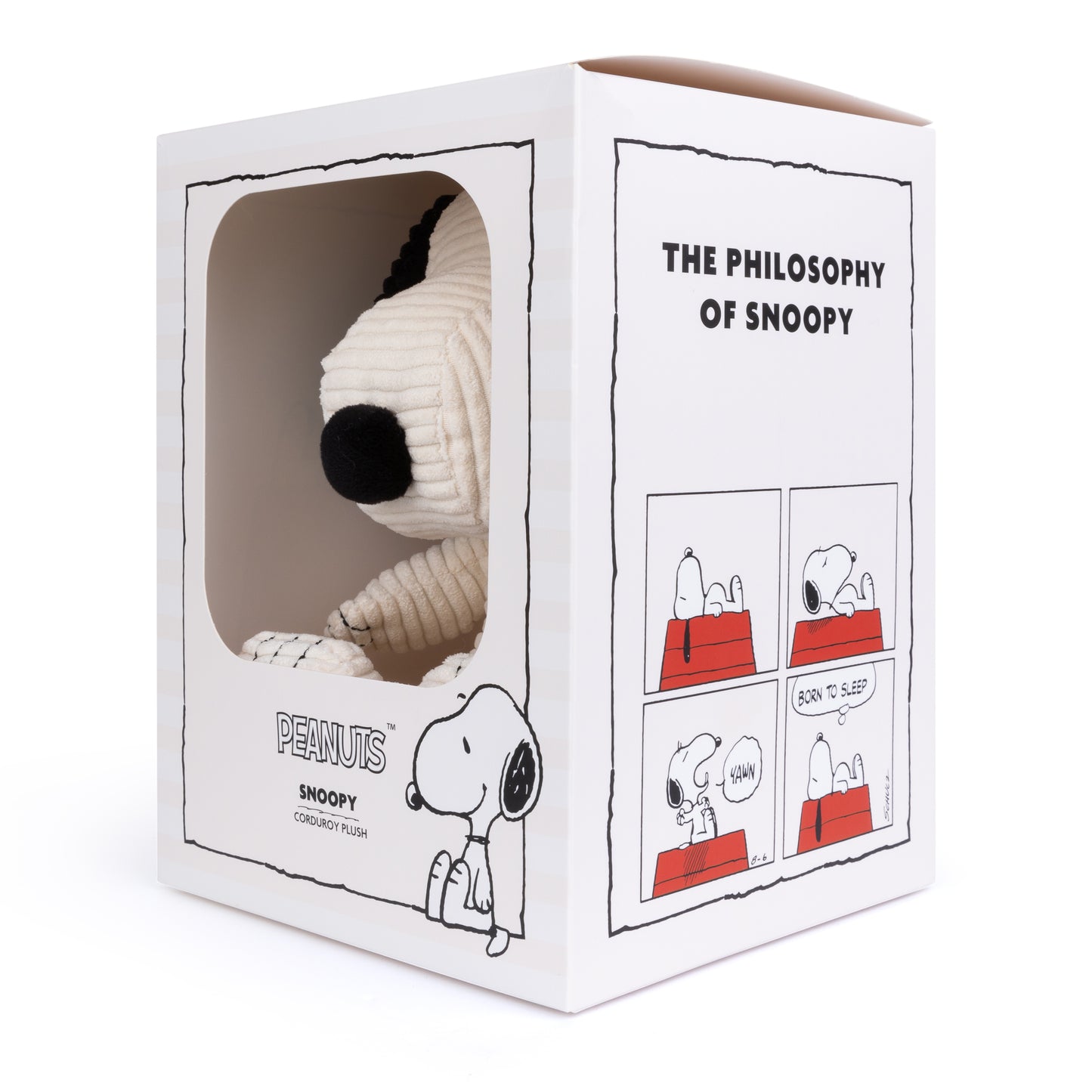 Bon Ton Toys Snoopy Eco Corduroy Cream in Giftbox 27cm