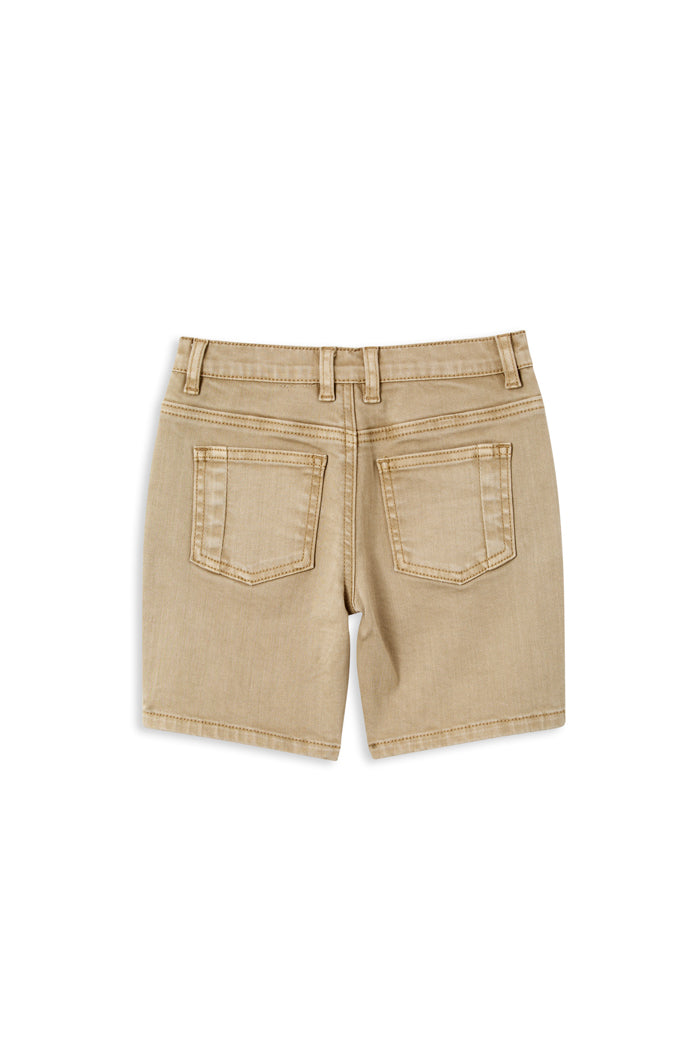 Milky True Natural Denim Short