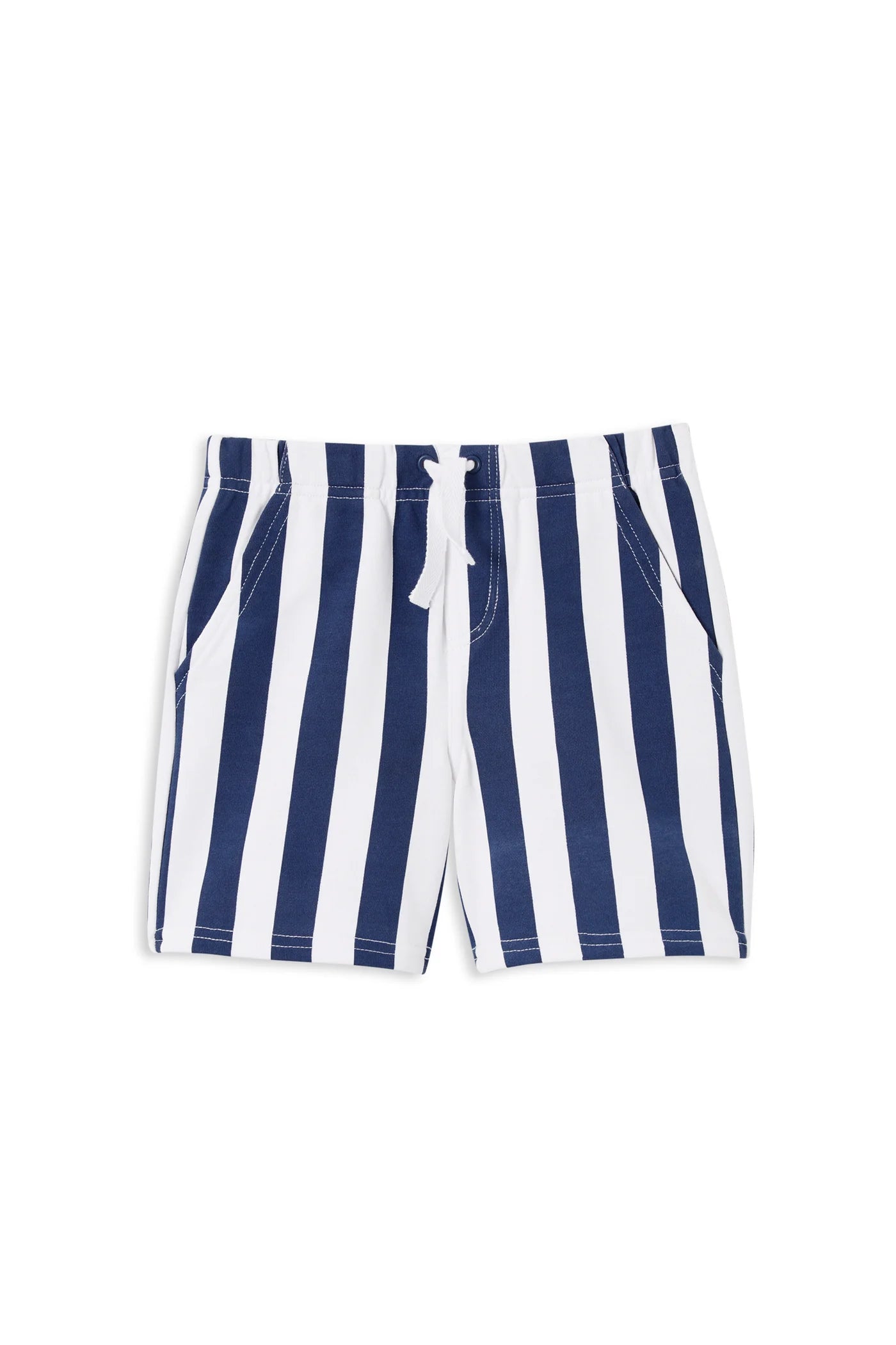 Milky Stripe Fleece Short