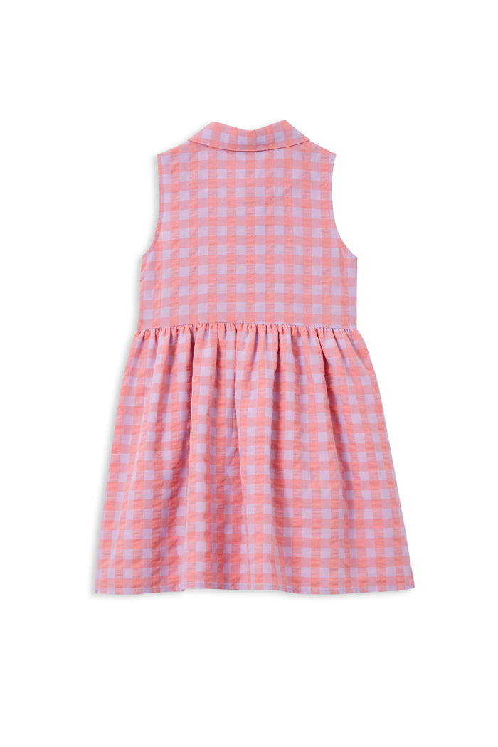 Milky Check Dress