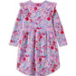 Milky Lilac Bloom Hi Lo Dress