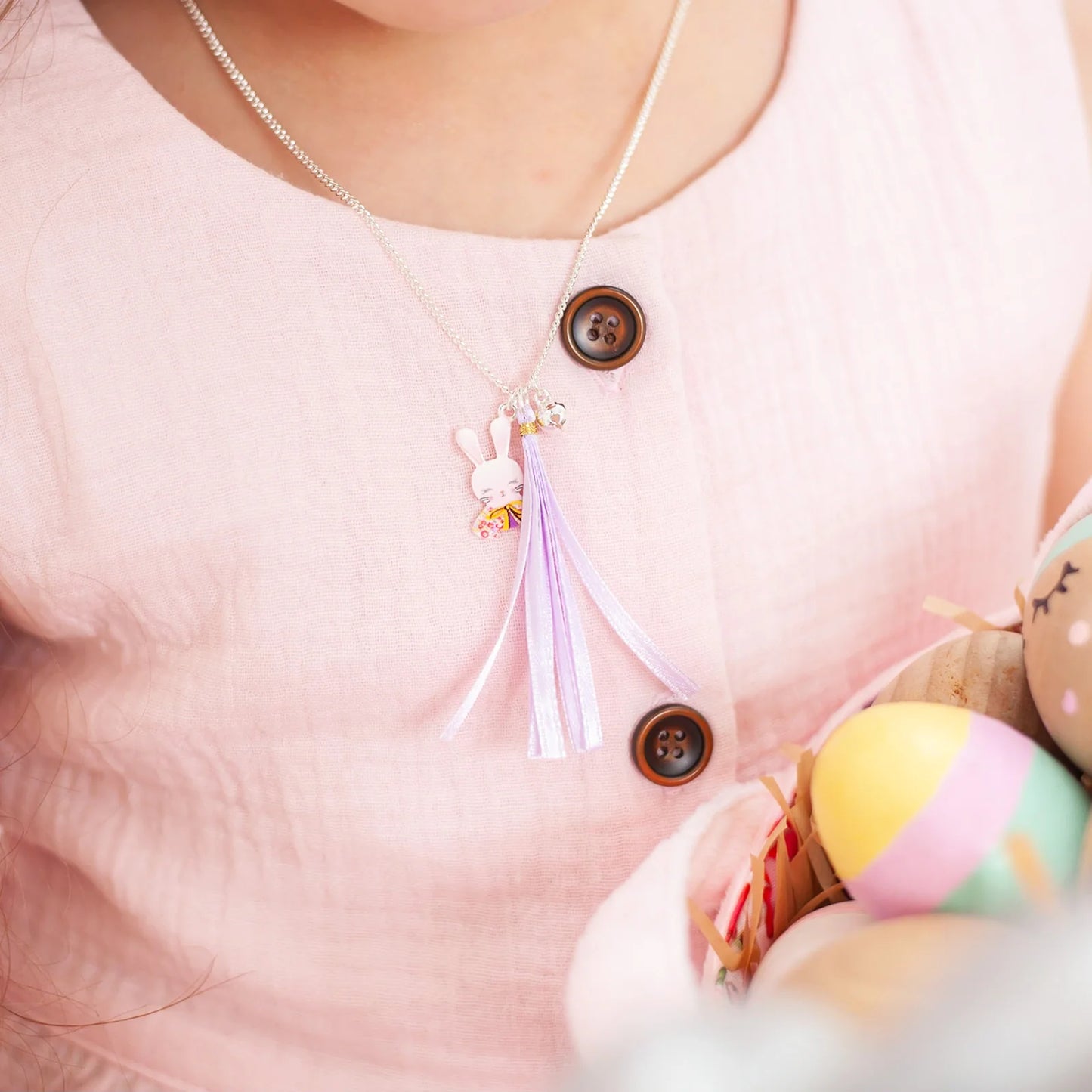 Lauren Hinkley Petite Fleur Bunbun Necklace