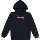 Santa Cruz Screaming Wave Strip Hoodie Black