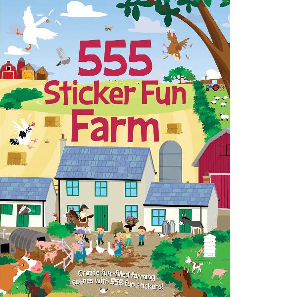 555 Sticker Fun Farm