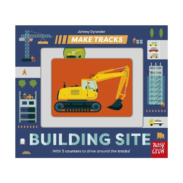 Make Tracks: Building Site Board Book