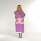 Hello Stranger Stranger Poncho Towel Purple