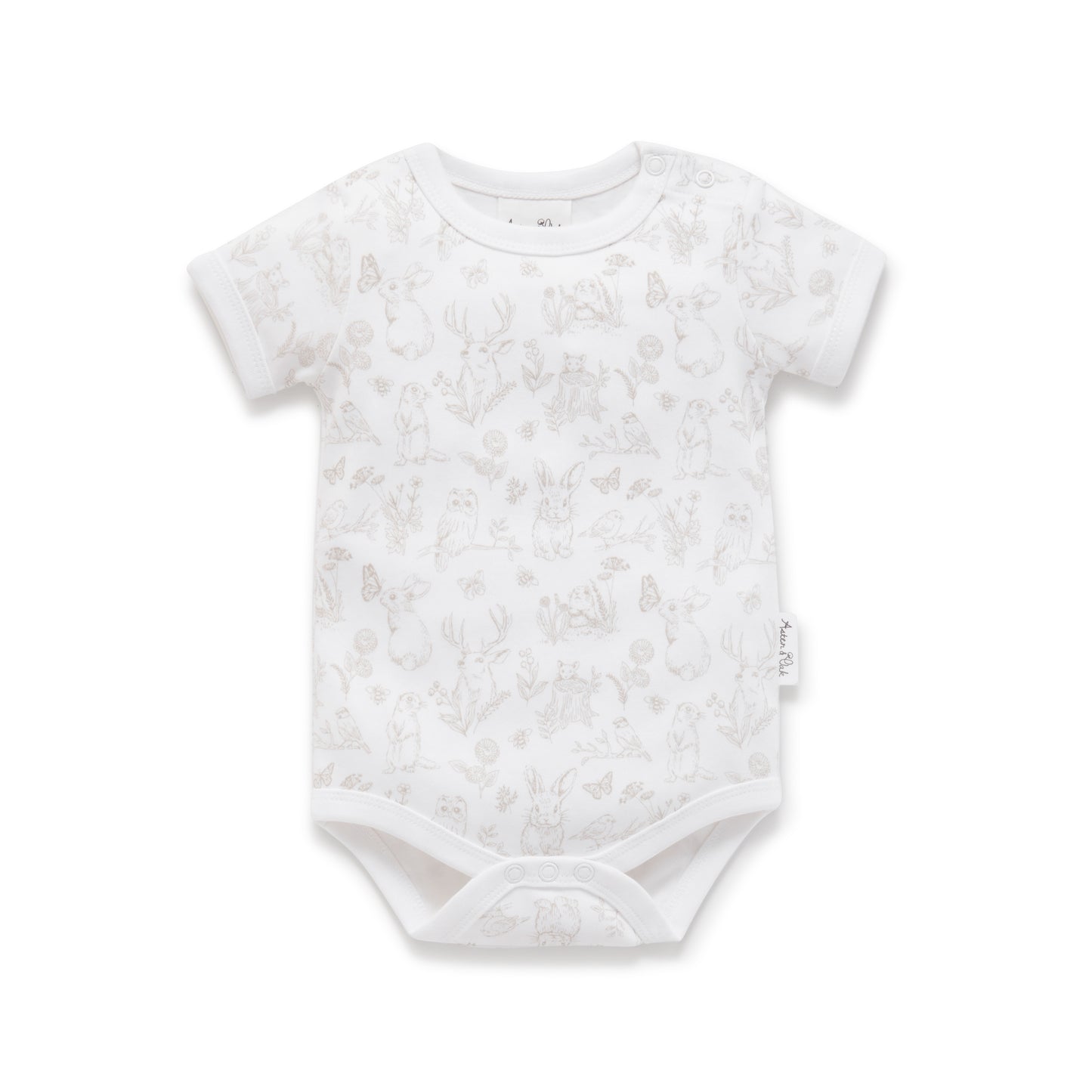 Aster & Oak Cute Creatures AOP Onesie