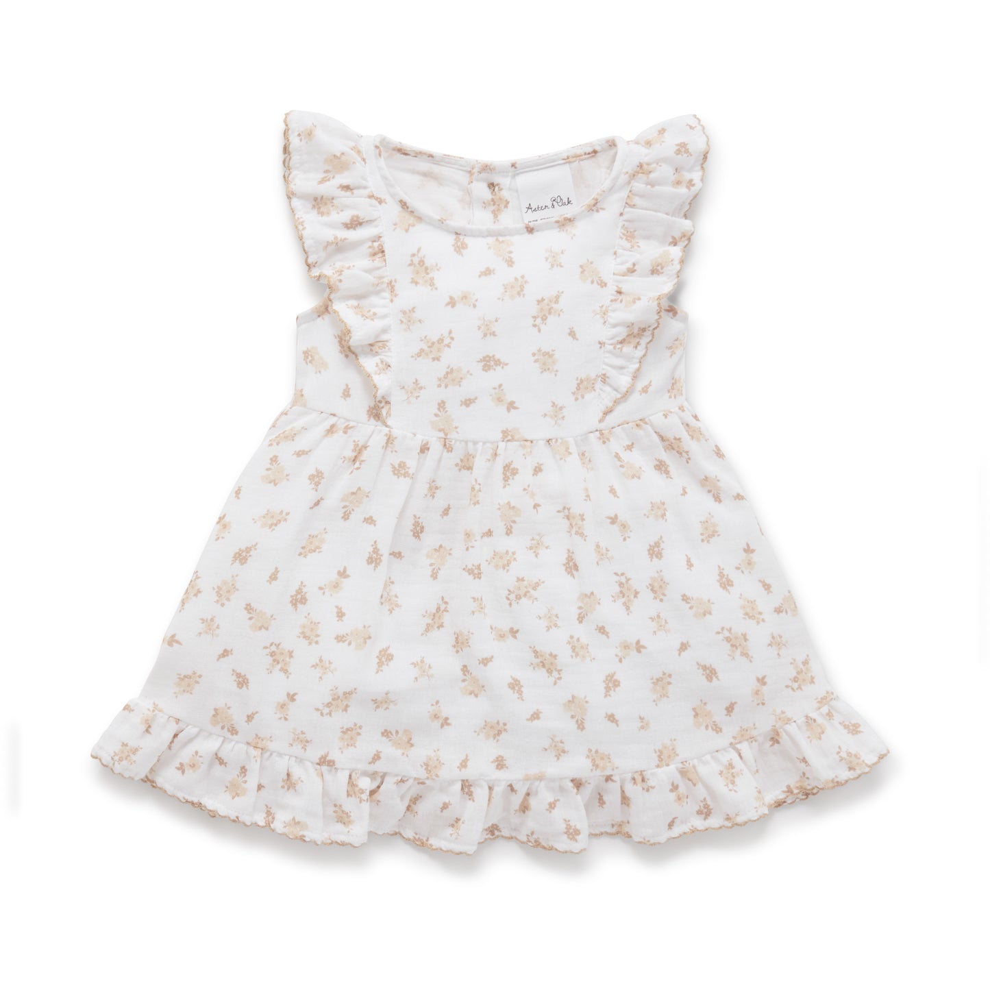 Aster & Oak Sable Muslin Dress