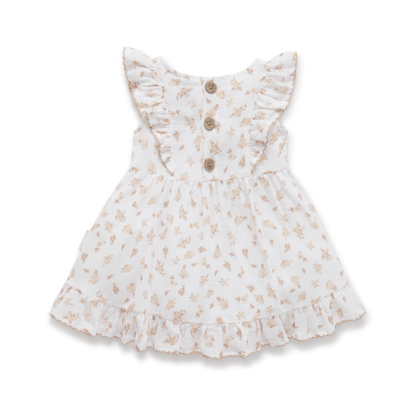 Aster & Oak Sable Muslin Dress