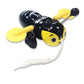 Buzzy Bee Wooden Pull Along Toy | All Blacks