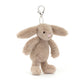 Jellycat Bashful Beige Bunny Bag Charm