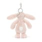 Jellycat Bashful Blush Bunny Bag Charm