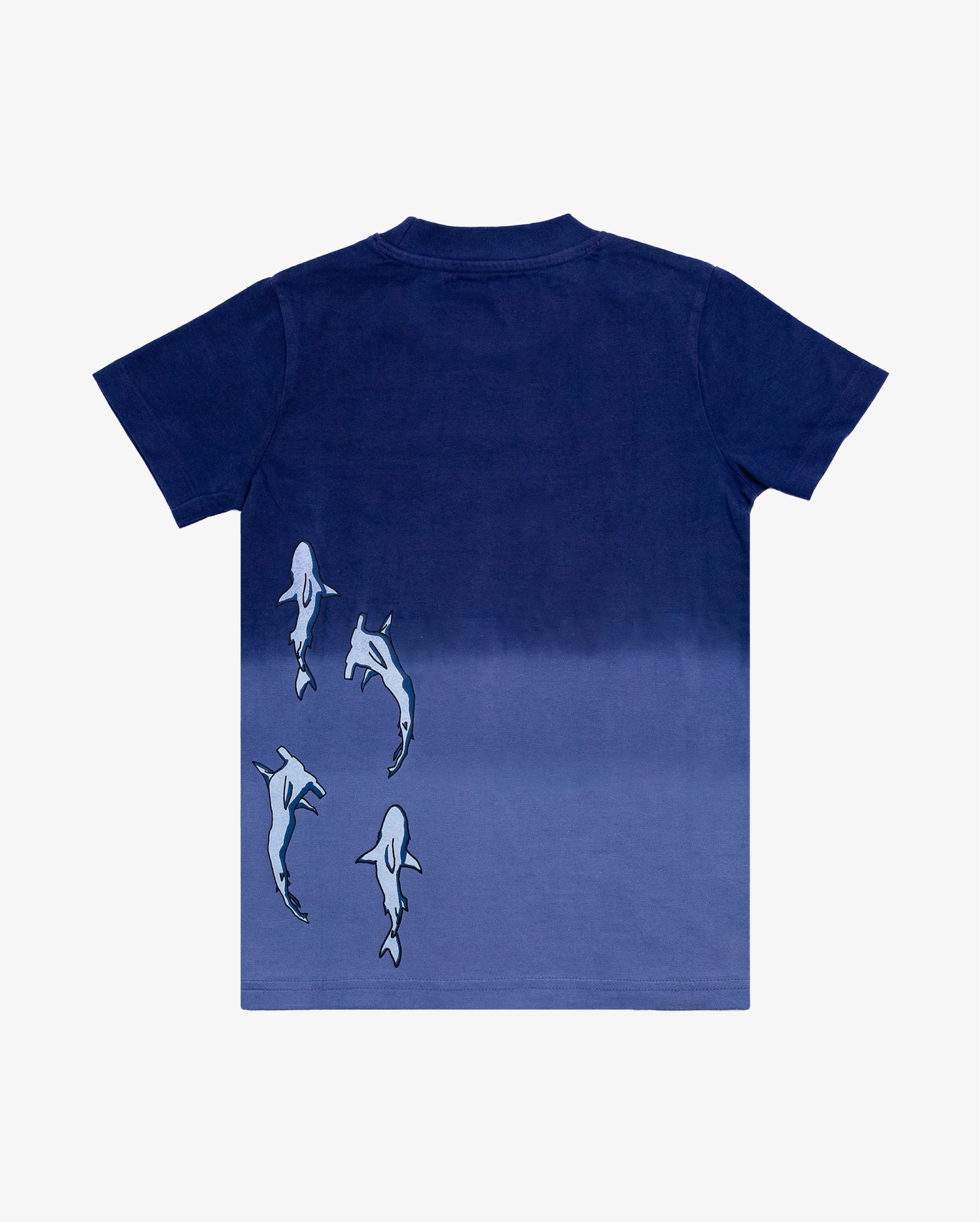 Band of Boys Blue Dip Dye Shark Tee