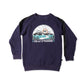 Hello Stranger Raglan Crew Navy