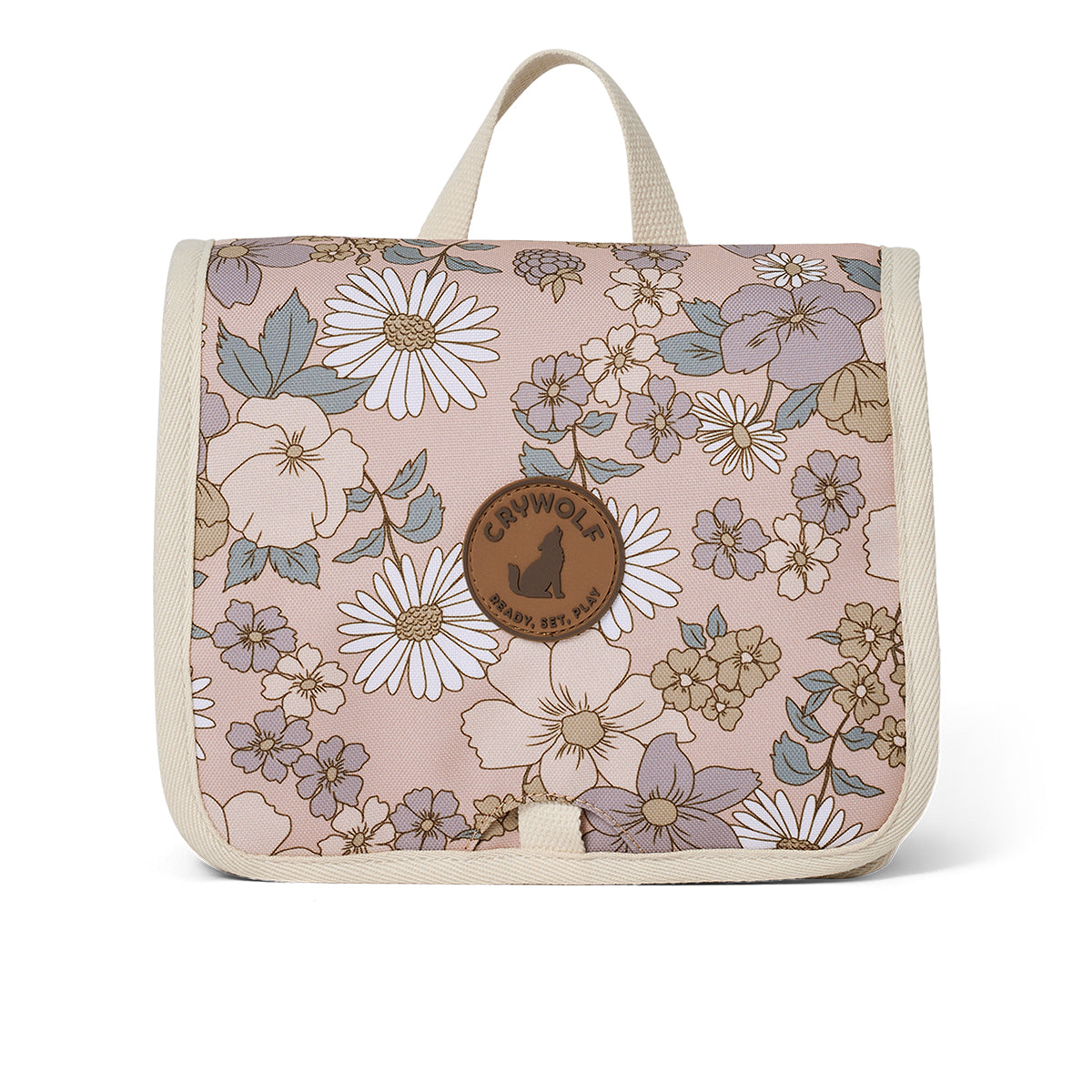 Crywolf Hanging Toiletry Bag Daisy Floral