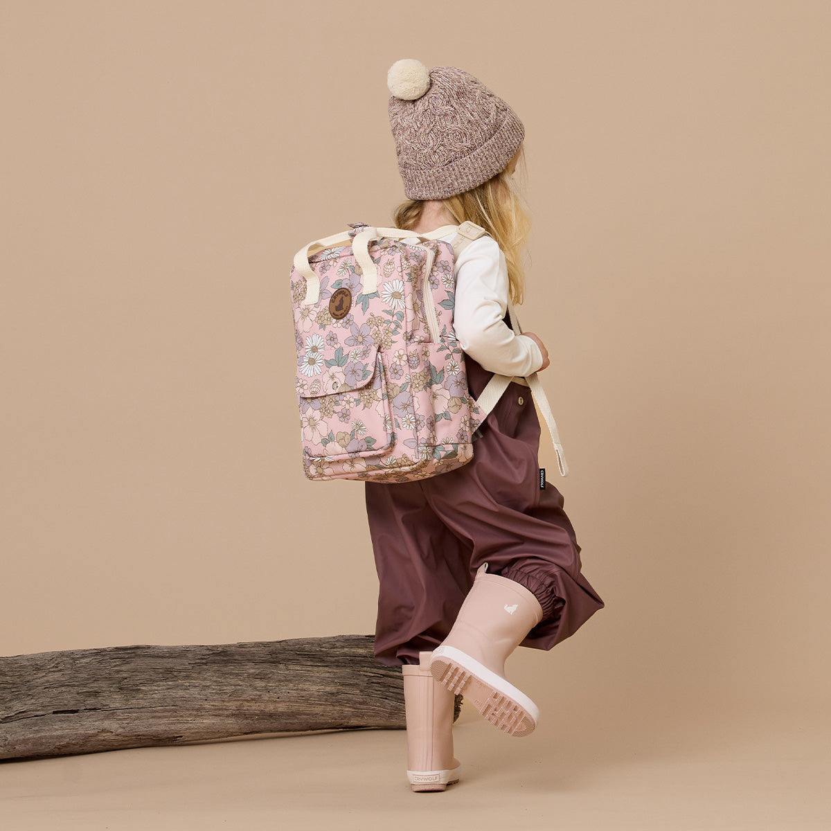 Crywolf Mini Backpack Daisy Floral