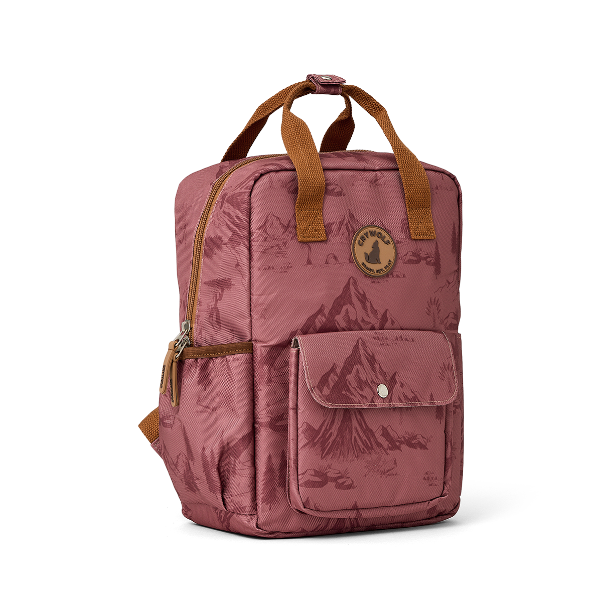 Crywolf Mini Backpack Rose Landscape