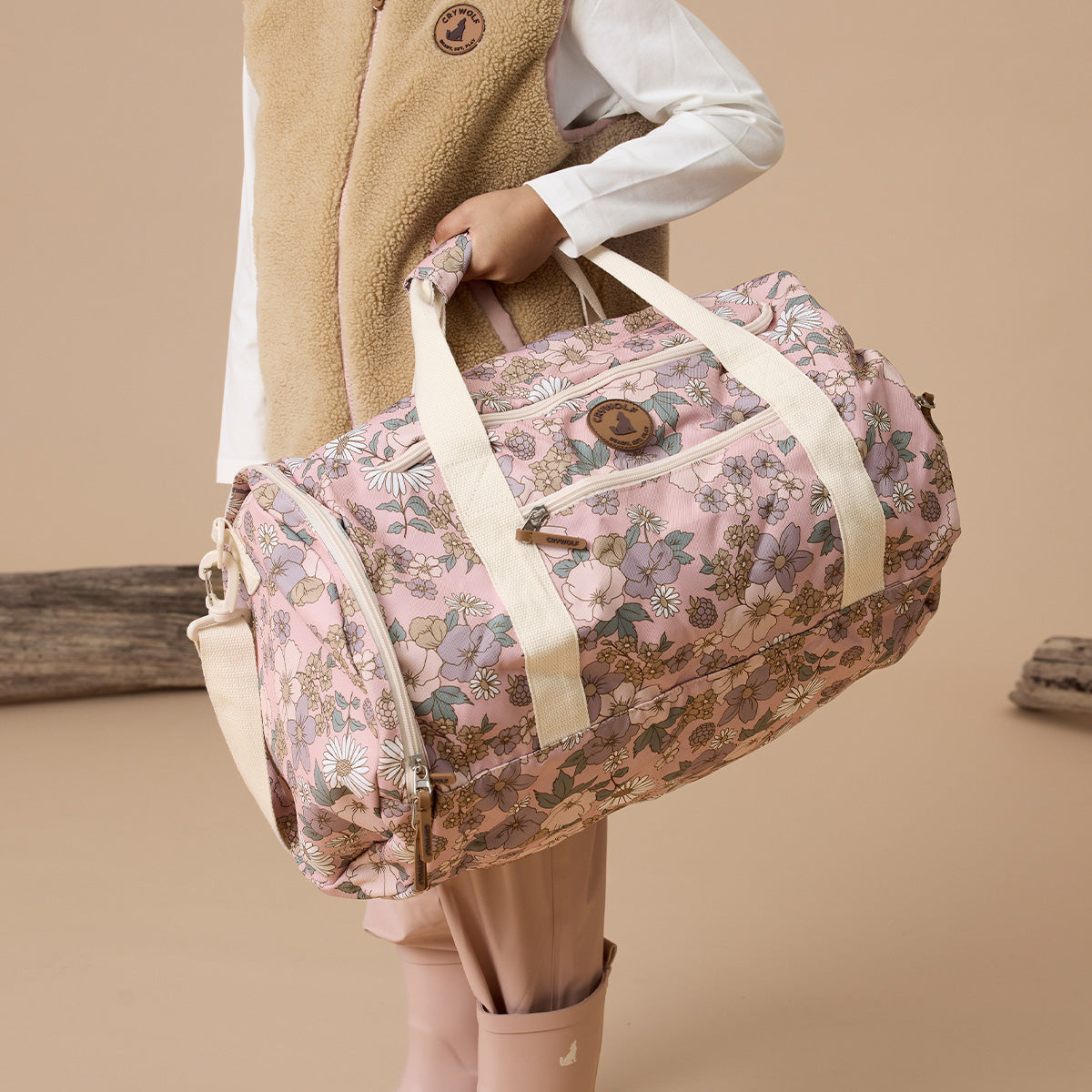 Crywolf Packable Duffel Daisy Floral