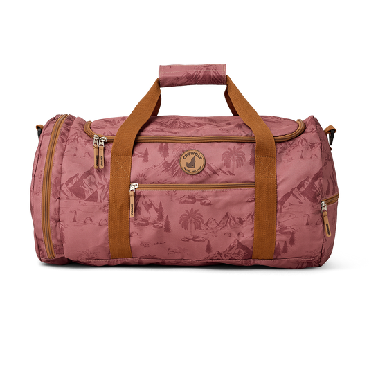 Crywolf Packable Duffel Bag Rose Landscape