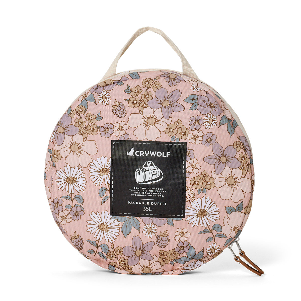 Crywolf Packable Duffel Daisy Floral