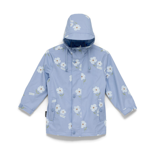 Crywolf Play Jacket Floral Periwinkle