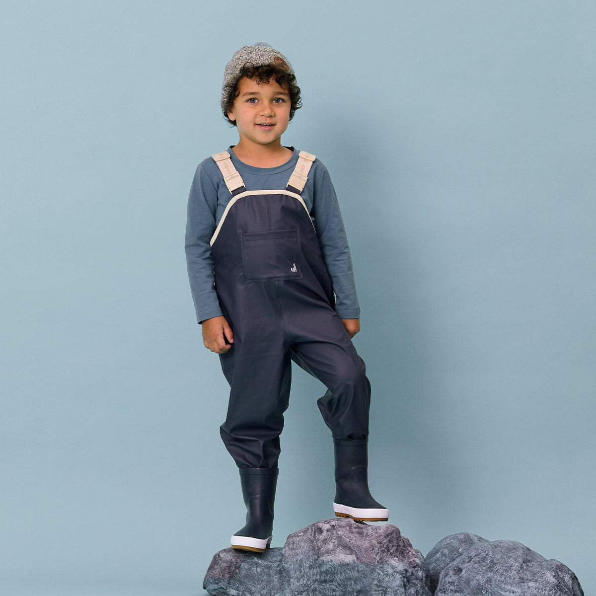 Crywolf Rain Overalls Indigo