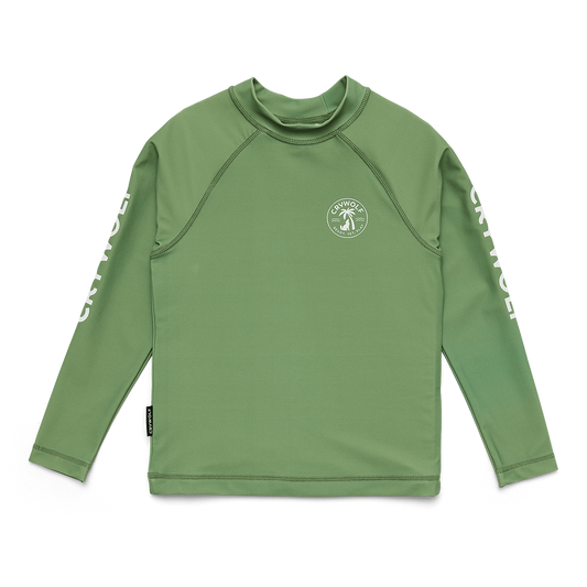 Crywolf Rash Vest Coastal Green