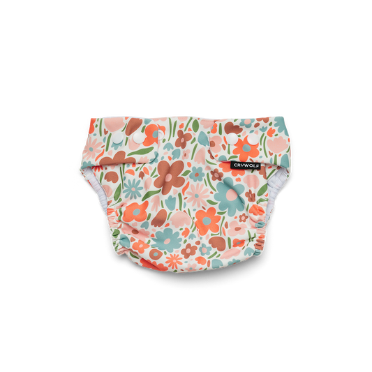 Crywolf Reusable Swim Nappy Flower Market