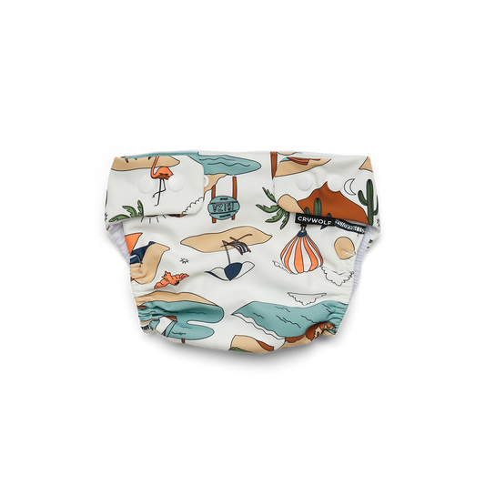 Crywolf Reusable Swim Nappy Paradise