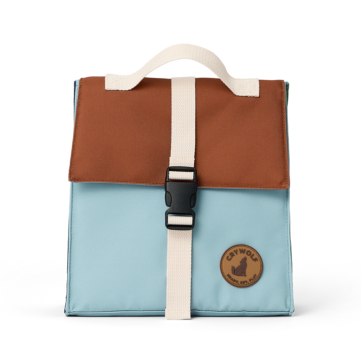 Crywolf Insulated Lunch Bag Ocean Colour Block